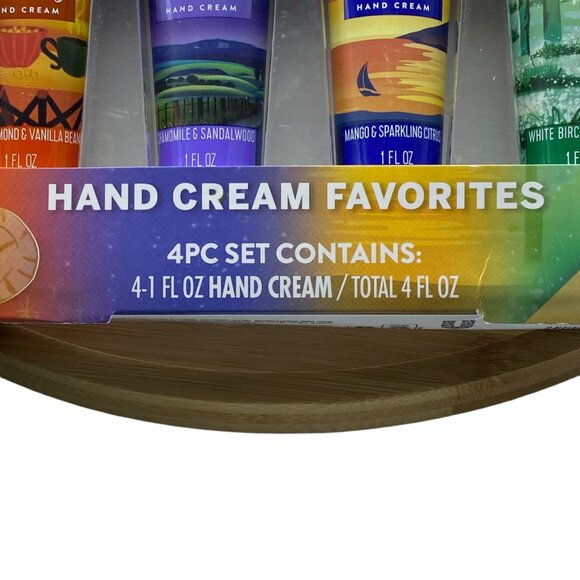 Find Your Happy Place Hand Cream Favorites 4pc Set Shea Butter Vitamin E NEW - Picture 10 of 10